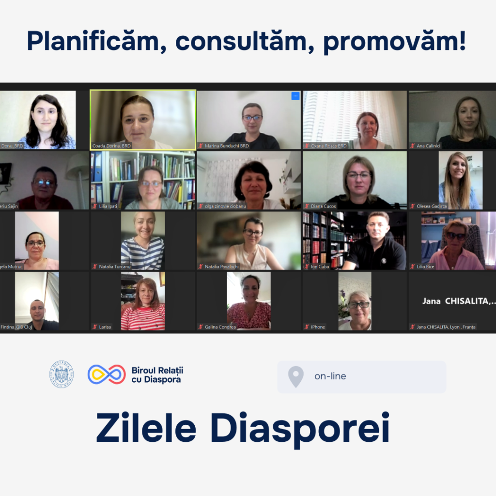 Zilele Diasporei discutate cu liderii de asociații din diaspora