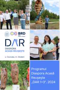 Cea de-a IV-a ediție a Atelierului Internațional de Sculptură în Lemn din s. Ciuciulea, rn. Glodeni s-a desfășurat cu suportul Programului DAR 1+3