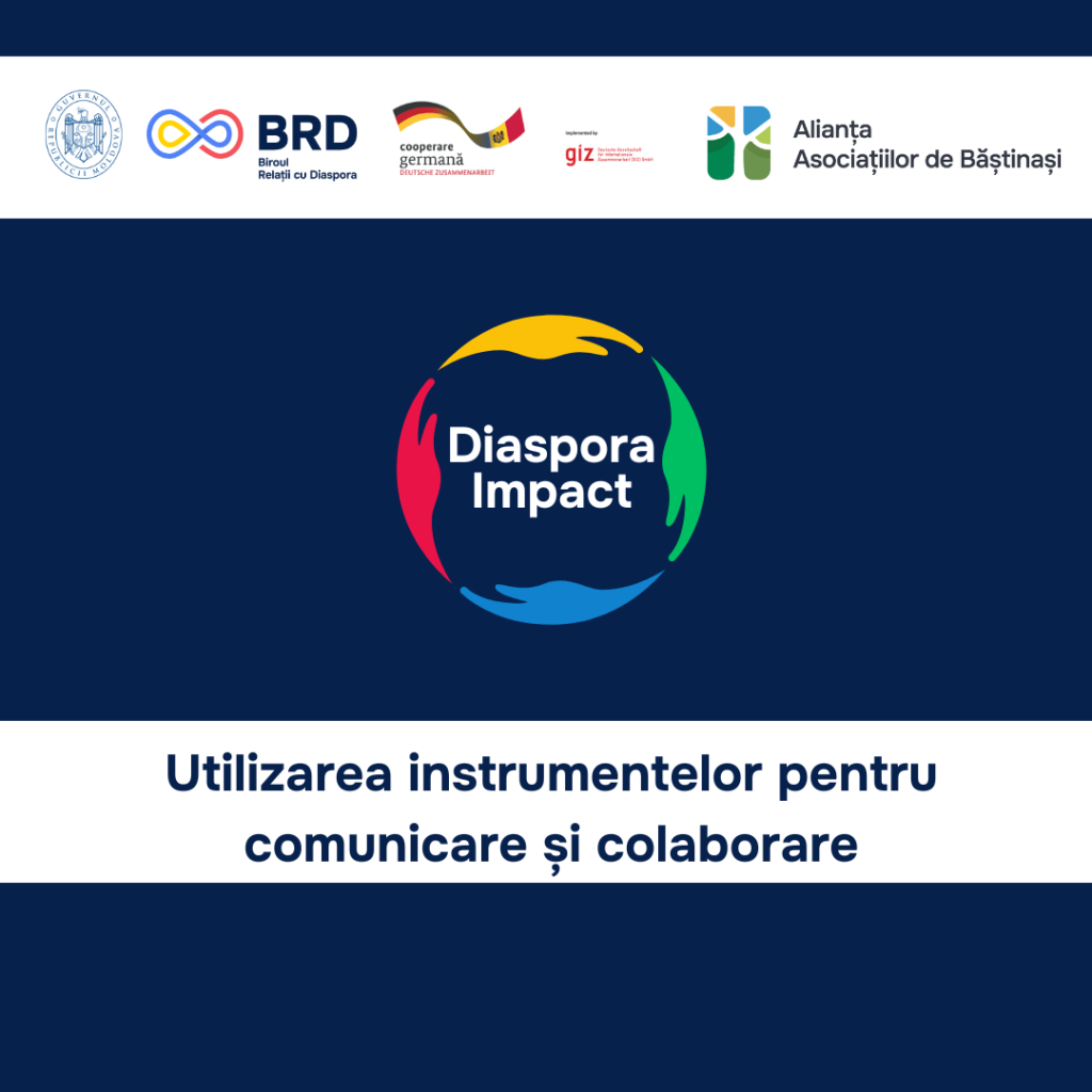 20 de asociații diasporale și grupuri de inițiativă, capacitate în domeniul comunicării în cadrul Programului „Diaspora Impact”