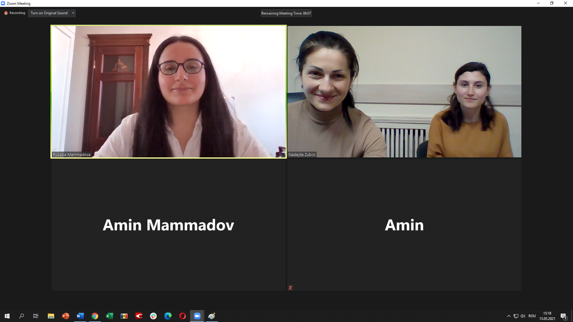 Posibilități de colaborare ale Biroului relații cu diaspora cu Centrul Regional de Training privind Migrația de la Baku