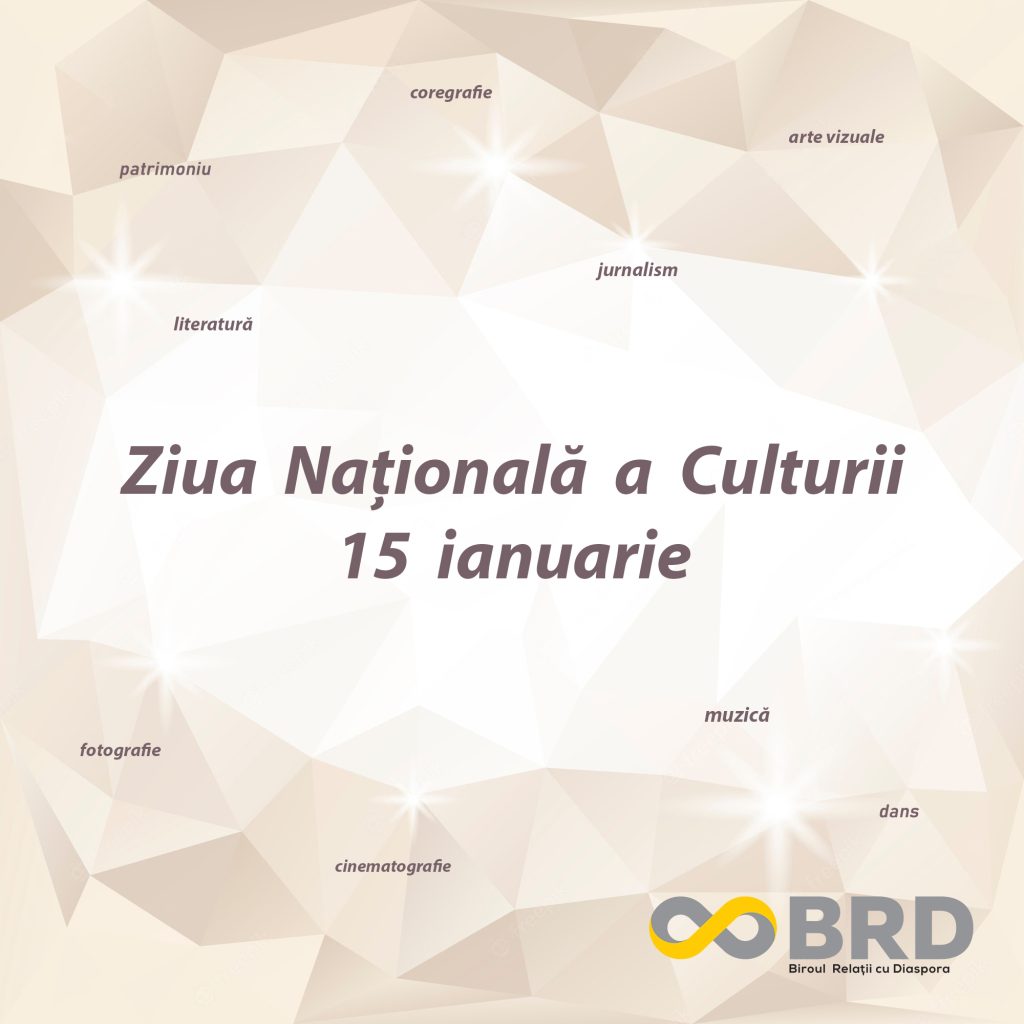 Mesajul BRD de Ziua Națională a Culturii