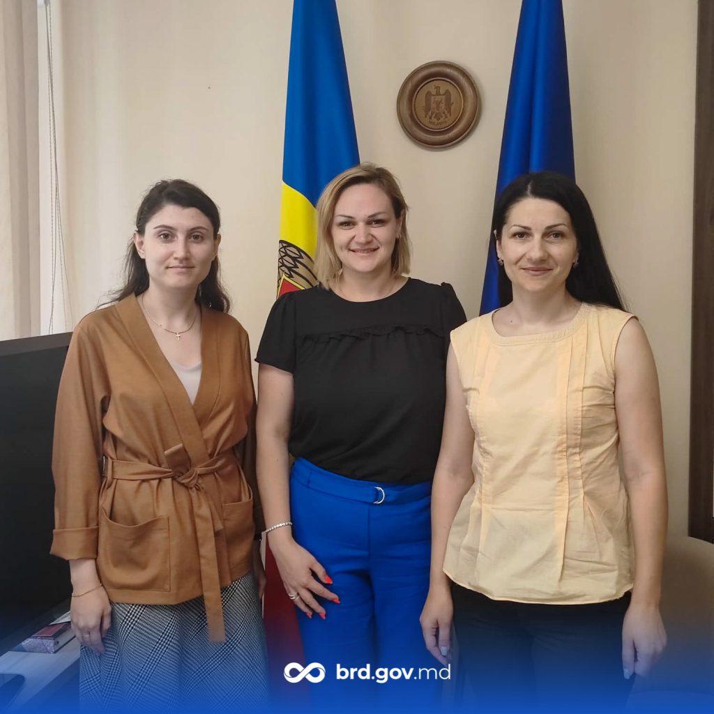 Aurica Burduja Mujdanovic din SUA în vizită la Biroul relații cu diaspora