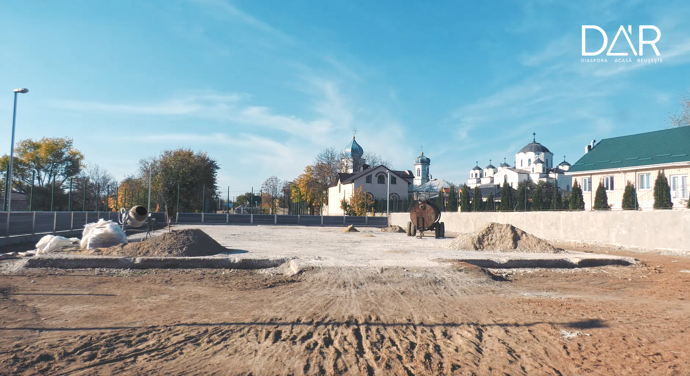 Un teren de minifotbal va fi construit în satul Copceac, în cadrul programului „DAR 1+3”