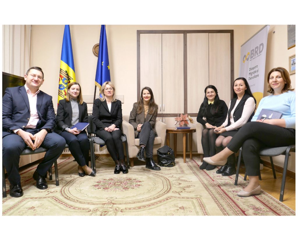 Dana Muntean, în vizită la BRD
