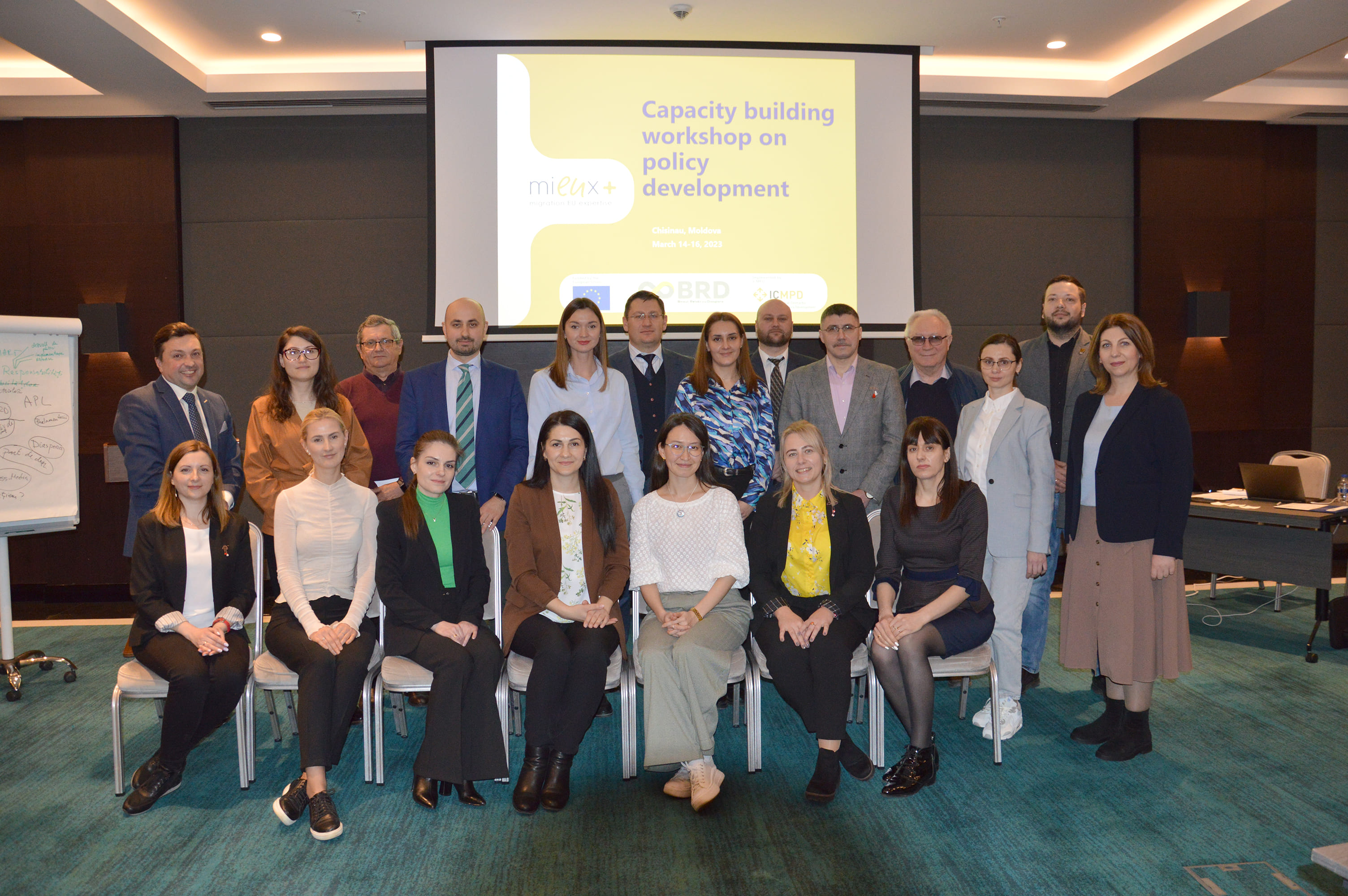 Atelier de lucru privind elaborarea de politici realizat cu suportul MIEUX – elaborarea Conceptului unui Program sectorial pentru diaspora 
