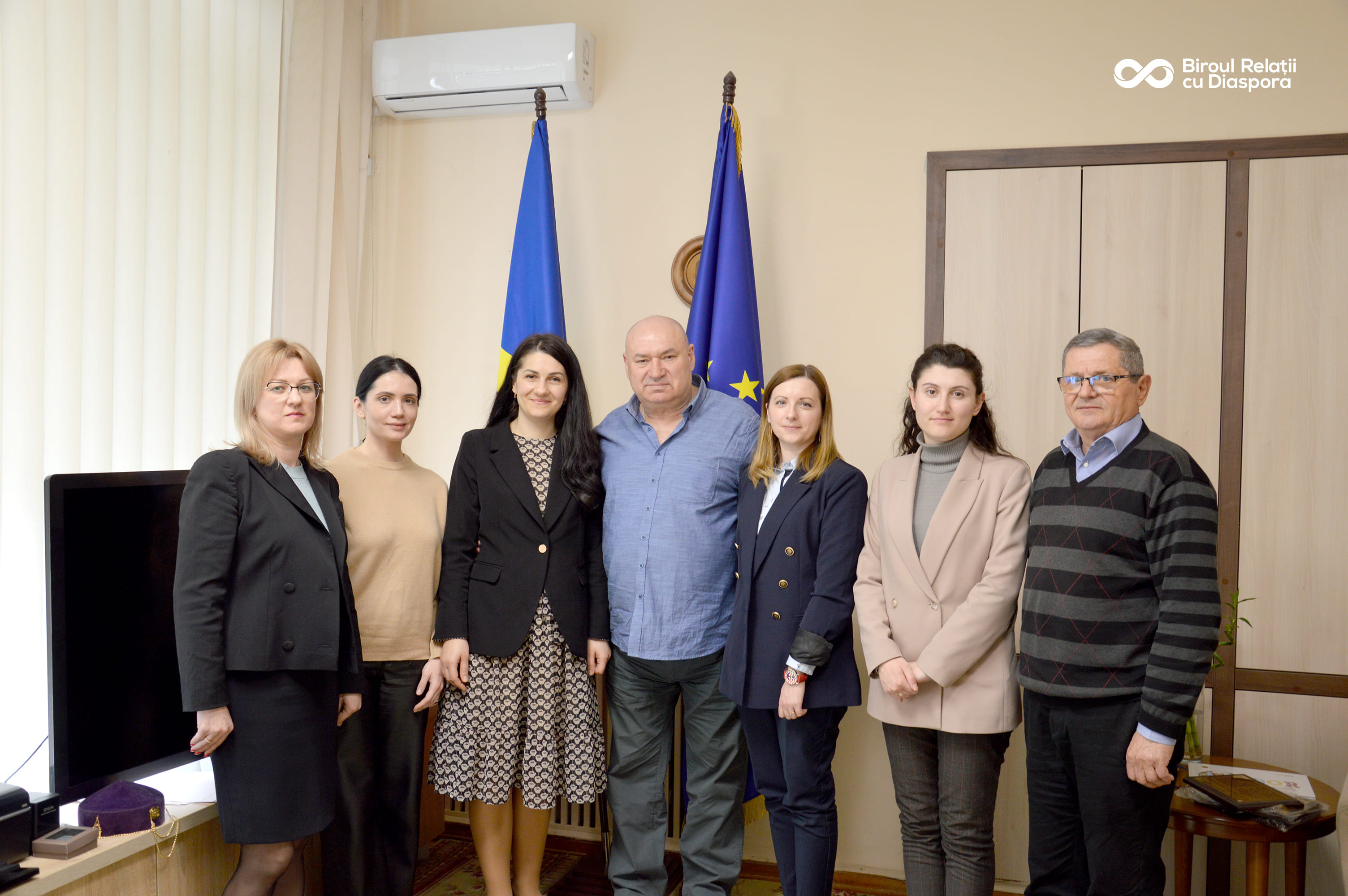 Biroul relații cu diaspora, vizitat de către președintele Societății Culturale „Dacia” din Karaganda, Kazahstan 
