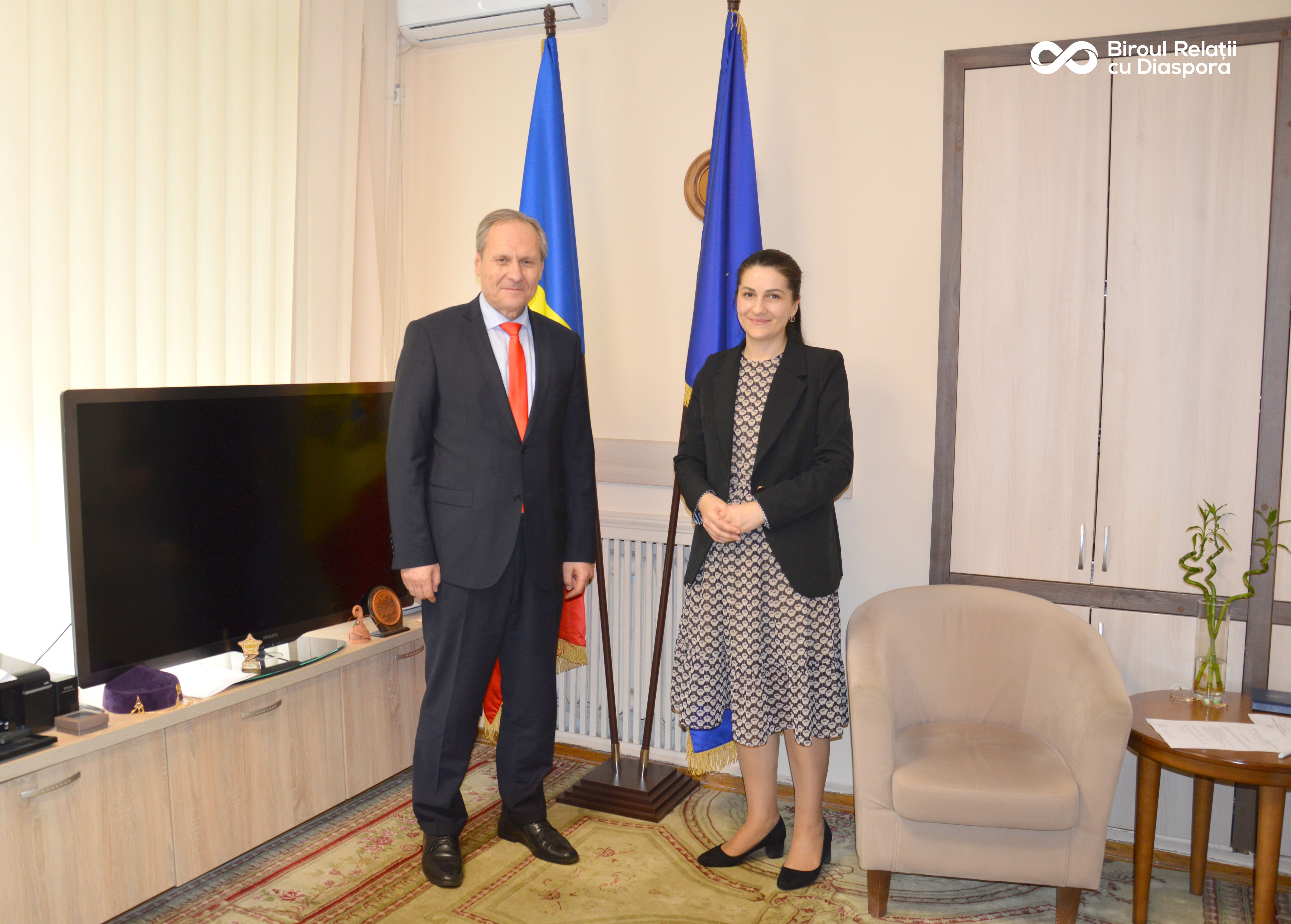 Ambasadorul Republicii Moldova în China, în vizită de lucru la BRD 