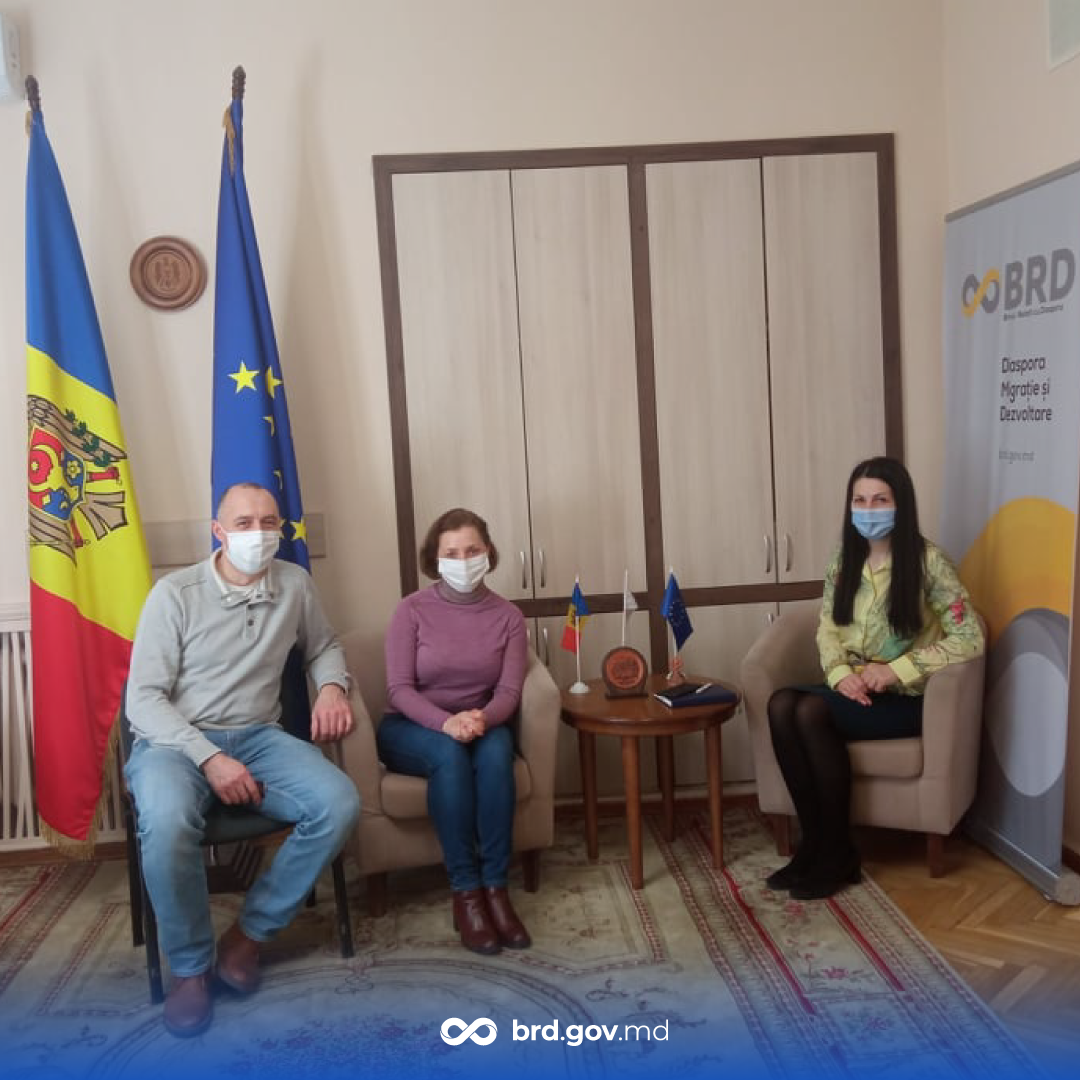 Fondatorii organizaţiei de caritate „Moldova Vision”din Irlanda în vizită la Biroul relații cu diaspora