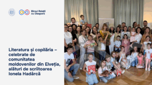 Literatura și copilăria – celebrate de comunitatea moldovenilor din Elveția, alături de scriitoarea Ionela Hadârcă