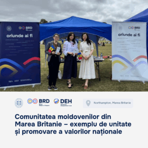 Comunitatea moldovenilor din Marea Britanie – exemplu de unitate și promovare a valorilor naționale