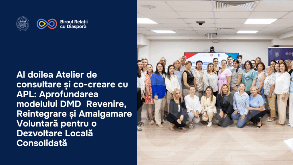Reprezentanți ai autorităților și ai diasporei co-creează un nou model de politică DMD, cu accent pe reintegrarea migranților