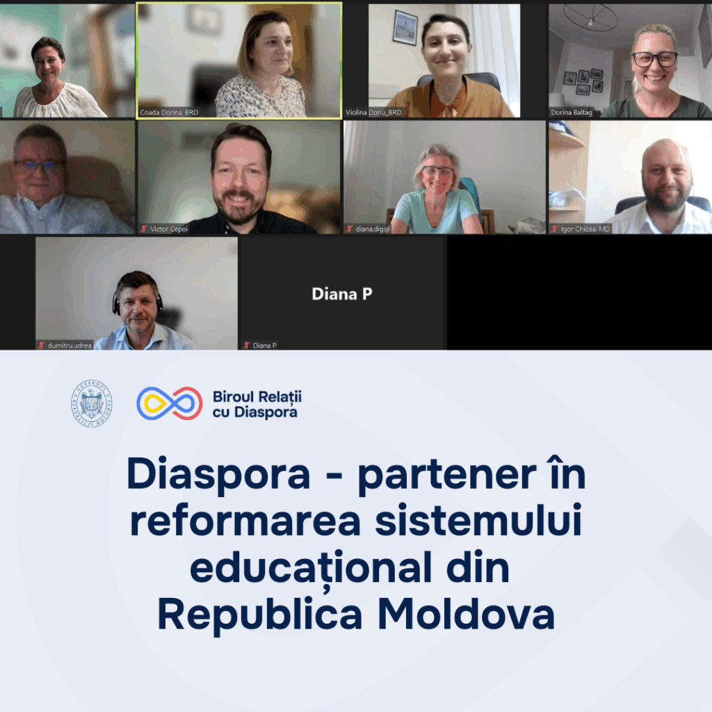 Diaspora: partener strategic în reformarea sistemului educațional din Republica Moldova