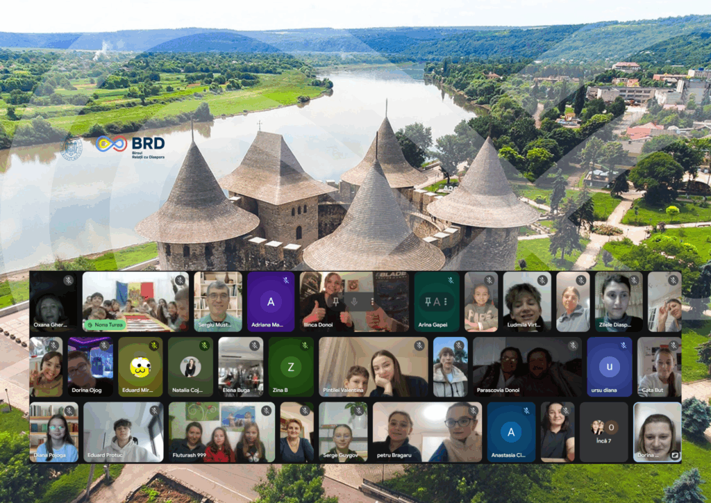 Au debutat lecțiile de istorie pentru copiii din diaspora: prima lecție, dedicată Cetății Soroca