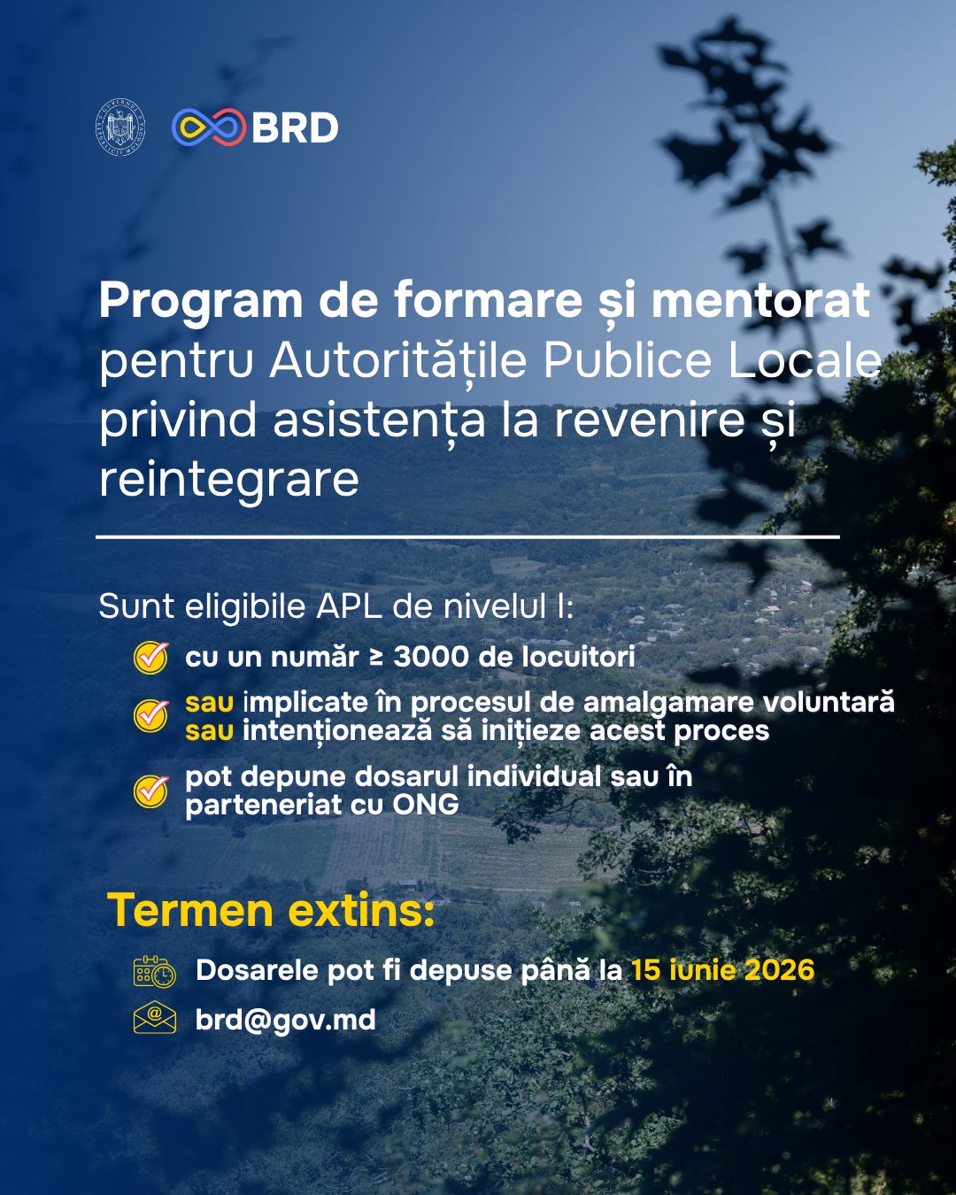 Lansarea Programului de formare și mentorat pentru Autoritățile Publice Locale privind asistența la revenire și reintegrare