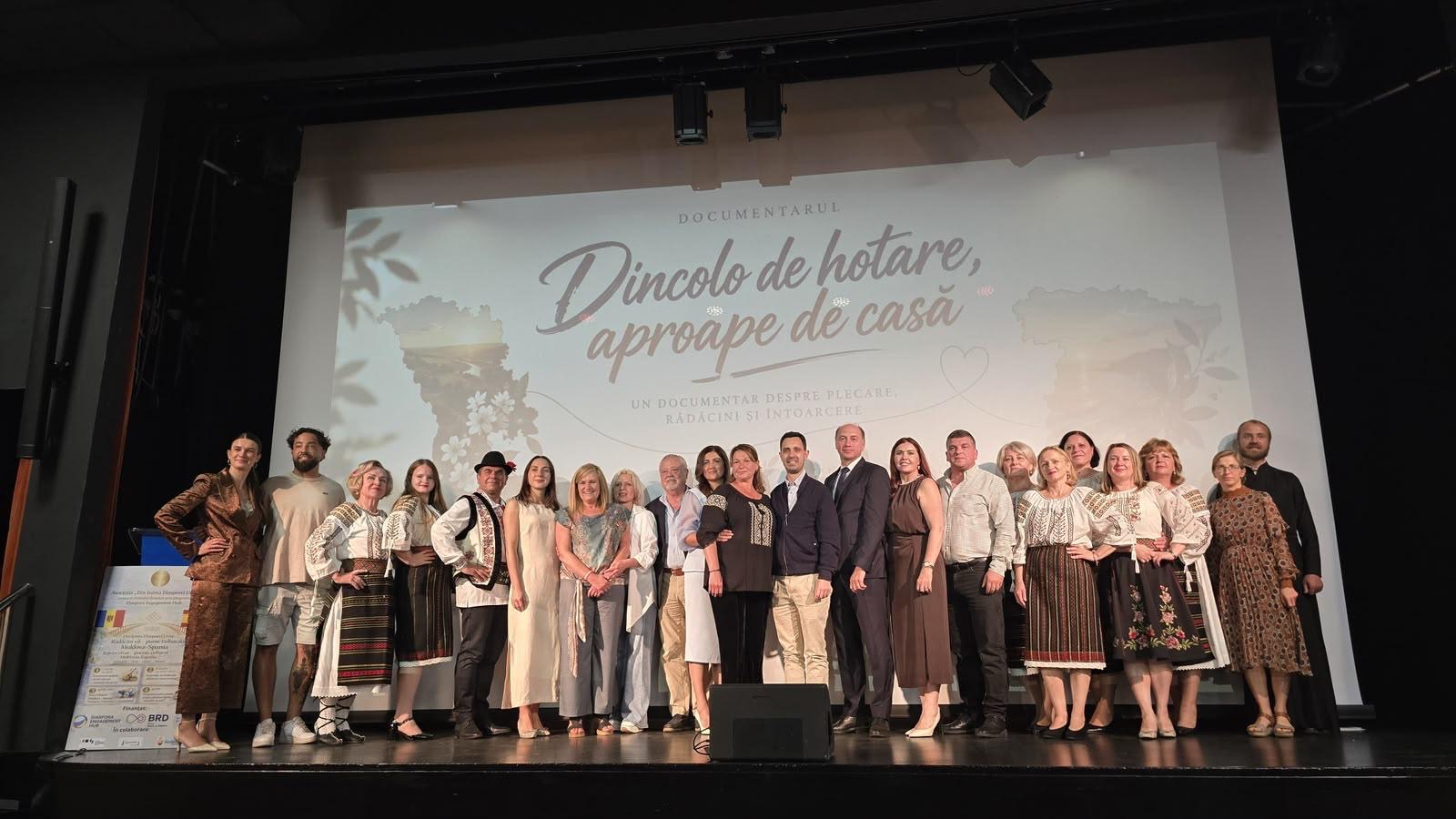 Gala „Rădăcini Vii” a încheiat proiectul cultural dedicat comunității de moldoveni din Cantabria