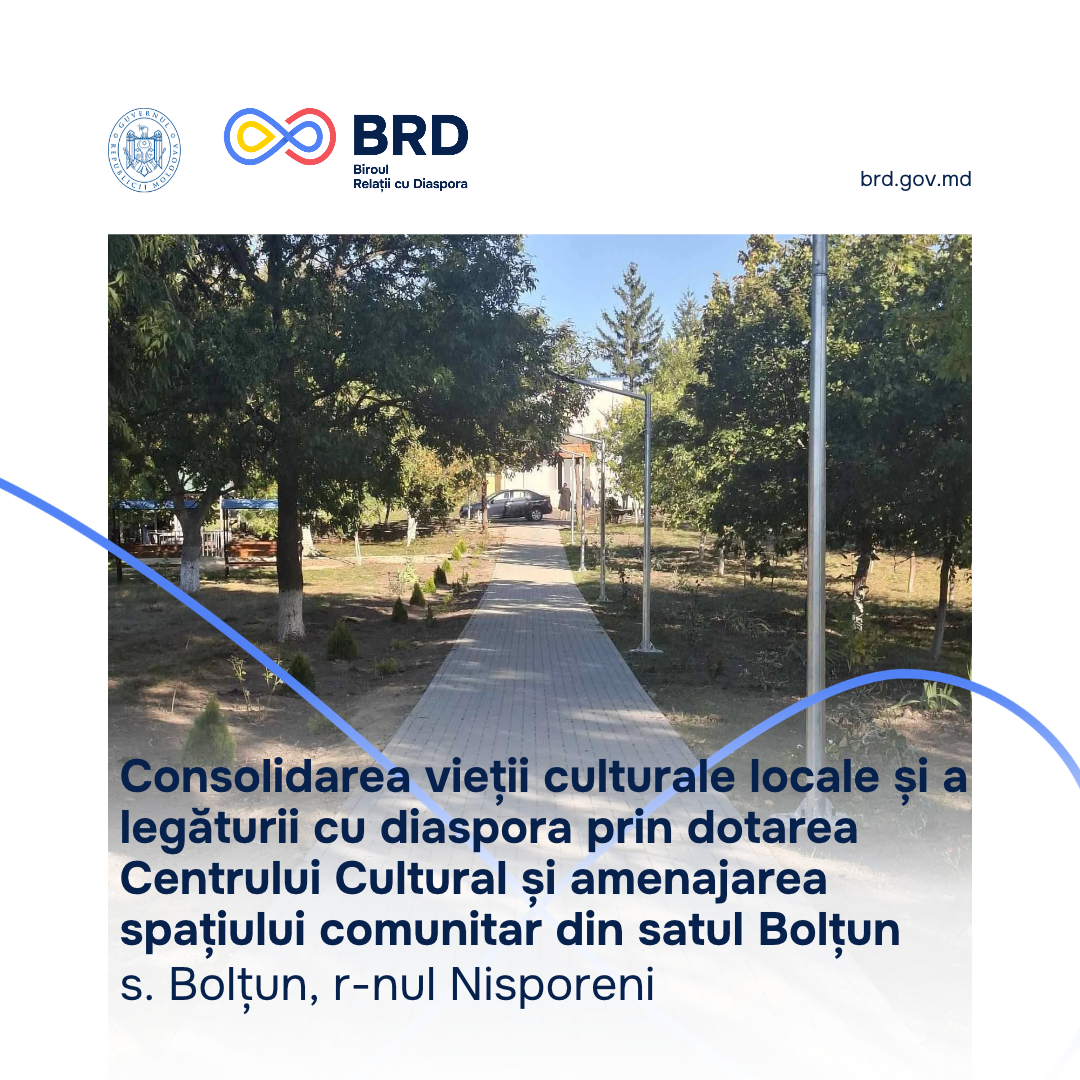 Satul Bolțun are un spațiu comunitar modernizat și condiții mai bune pentru activitățile culturale